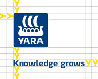 Yara Logo protection zone