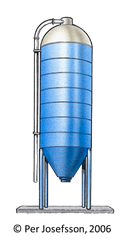 Almacenaje en silo